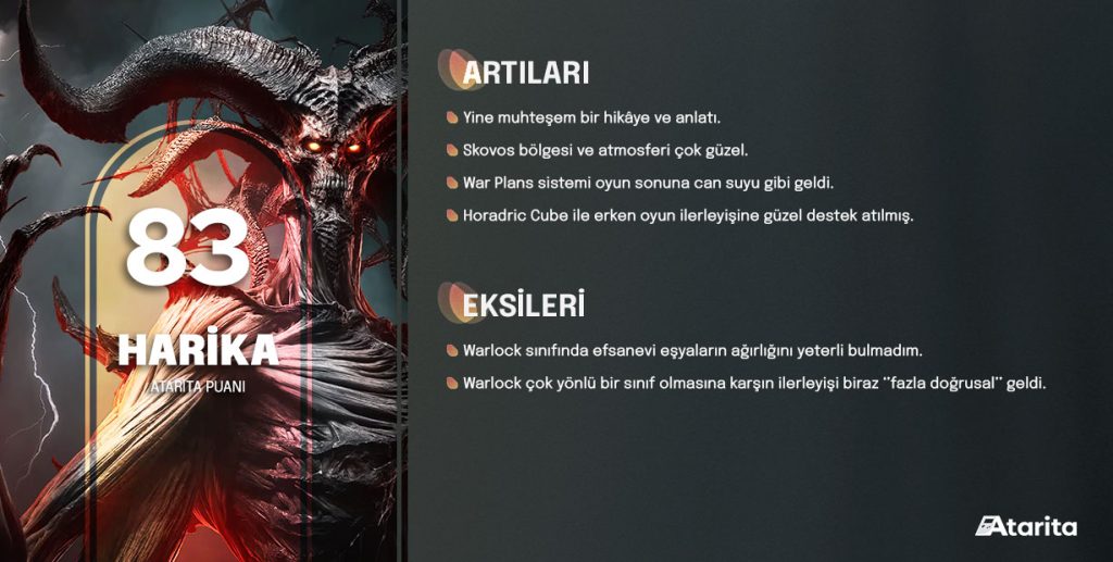 Diablo IV - Lord of hatred İnceleme