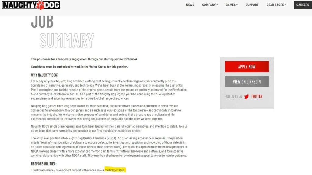 Naughty Dog Online Oyunlar