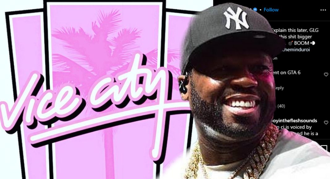 50 Cent'in Vice City paylaşımının görseli.