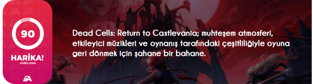 Dead Cells inceleme puanına dair görsel