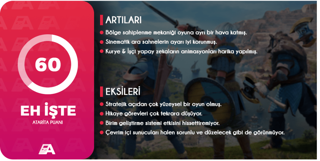 The Settlers: New Allies inceleme içeriğimize hoş geldiniz. Bugün belki de Türk oyuncularının büyük kısmı tarafından varlığı bile bilinmeyen 30 yaşındaki The Settlers serisinin en yeni oyununu birlikte inceleyeceğiz. Açıkçası ben de bu oyunu görene kadar henüz serinin varlığından haberdar değildim. Bu nedenle eğer seriye aşina değilseniz ve yine de oyunun detaylarını merak ediyorsanız, kesinlikle doğru yerdesiniz. Bir yandan da seriye hakimseniz ve yeni oyundaki değişiklikleri duymayı bekliyorsanız, yine de içeriğimizin sizi tatmin edebileceğini söyleyelim.