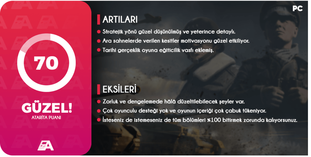 Total Tank Generals İnceleme Puanı