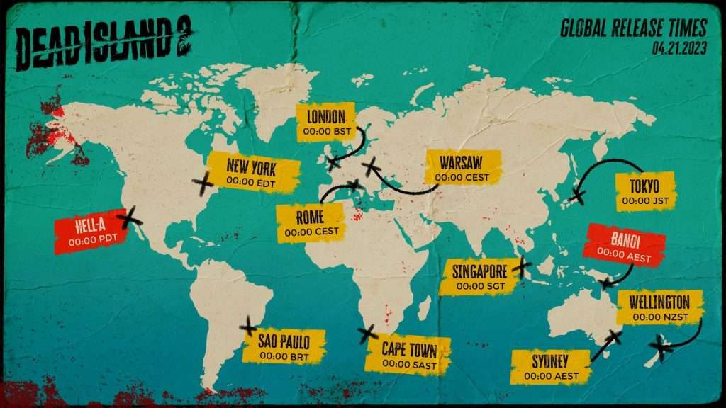 Dead Island 2 Türkiye'de Saat Kaçta Erişime Açılacak? Dead Island 2 saat kaçta indirmeye açılacak?