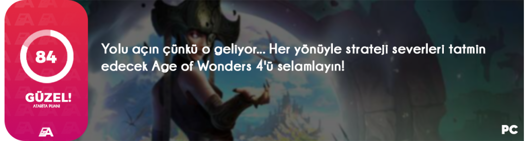 Age of Wonders 4 - Atarita Puanı