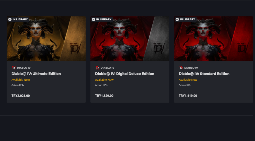 Diablo IV Türkiye fiyatı zamlandı.