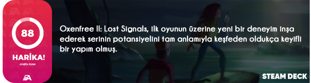 Oxenfree II: Lost Signals - İnceleme