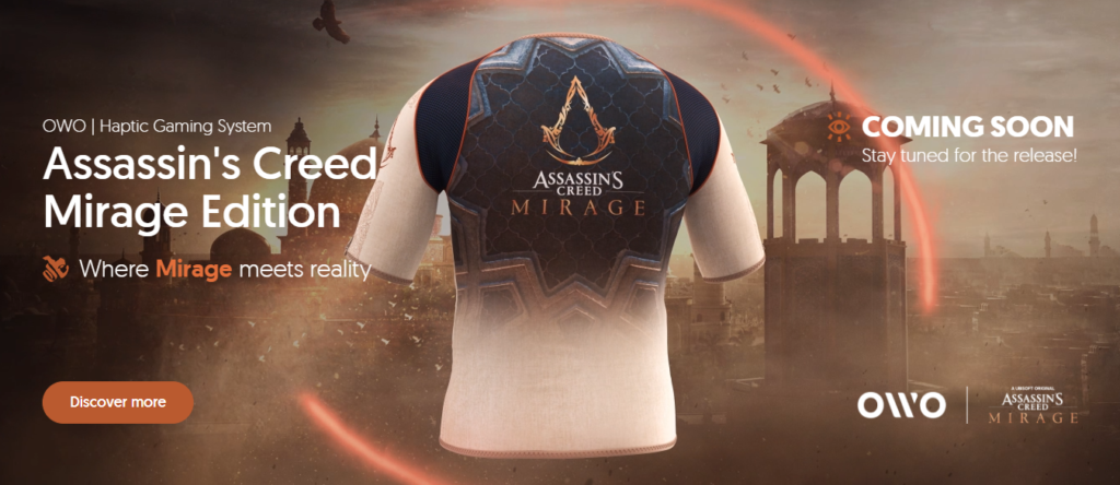 Assassin’s Creed Mirage Deneyiminiz Acı Dolu Olabilir: Bu T-Shirt Hasarı Gerçekten Hissettiriyor! Oyundaki acıları hissetmenizi sağlayan t-shirt.