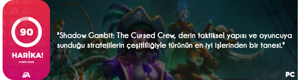 Shadow Gambit: The Cursed Crew İnceleme