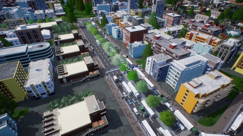 Highrise City bir şehir kurma ve yönetim oyunu 