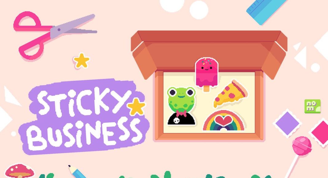 Sticky Business'da kendi çıkartmalarınızı oluşturun!