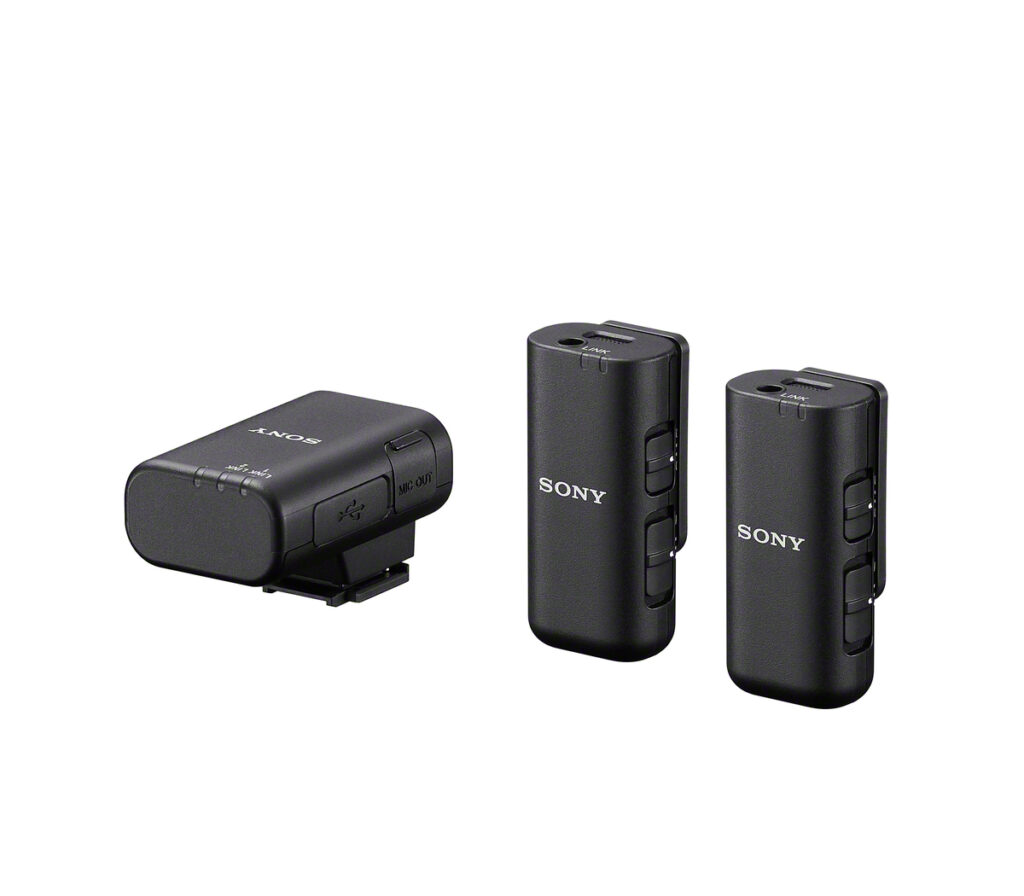 Sony ECM-W3 modeli kablosuz mikrofon