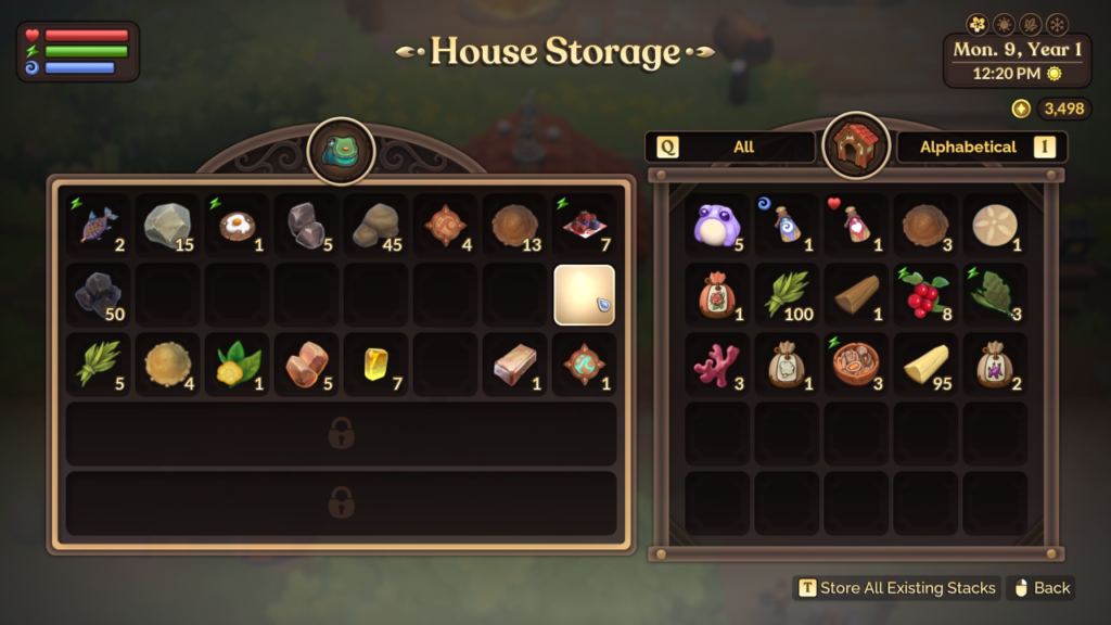 Fae Farm House Storage