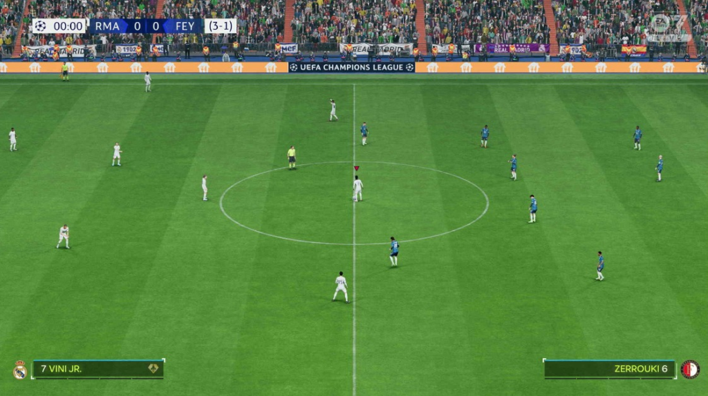 EA Sports FC 24 ekran görüntüsü.