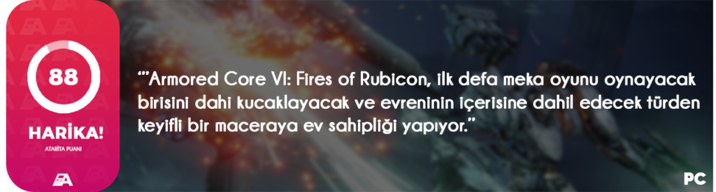 Armored Core VI: Fires of Rubicon - İnceleme