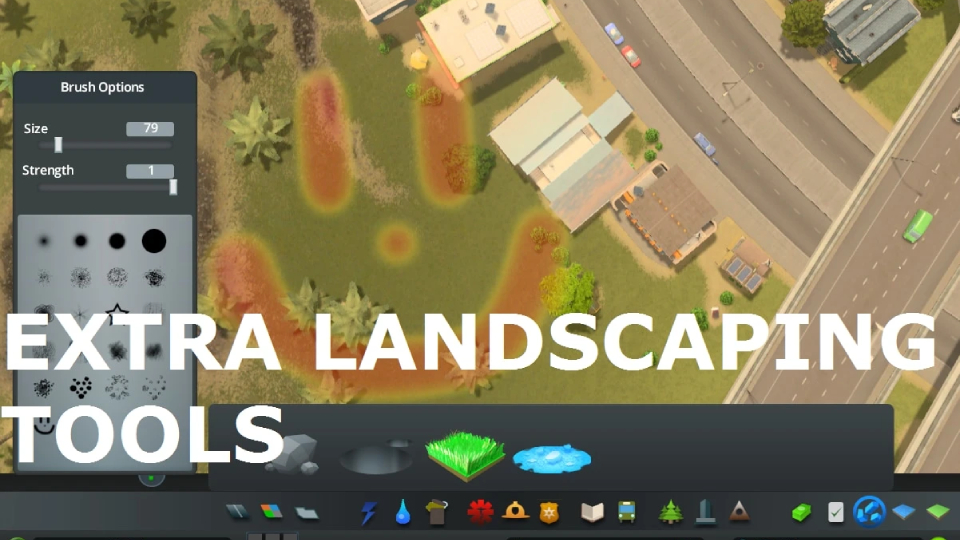 Cities Skylines modları: Extra Landscaping Tools