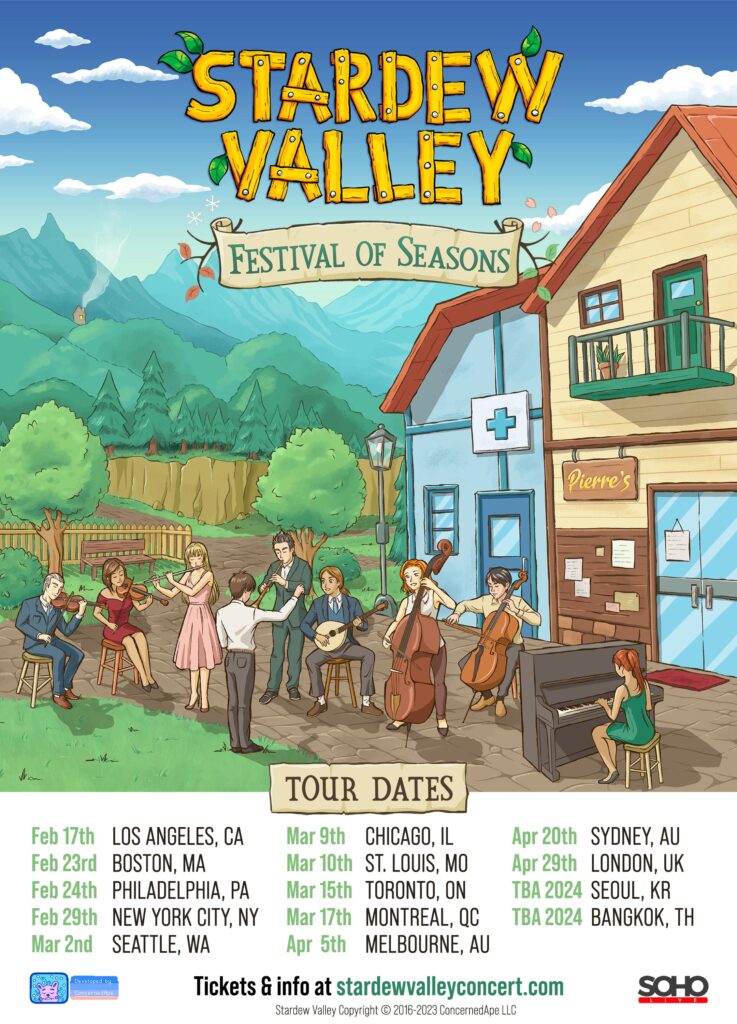 Stardew Valley Konserleri Başlıyor: Festival of Season Konser Turu Hakkında Tüm Bilgiler 