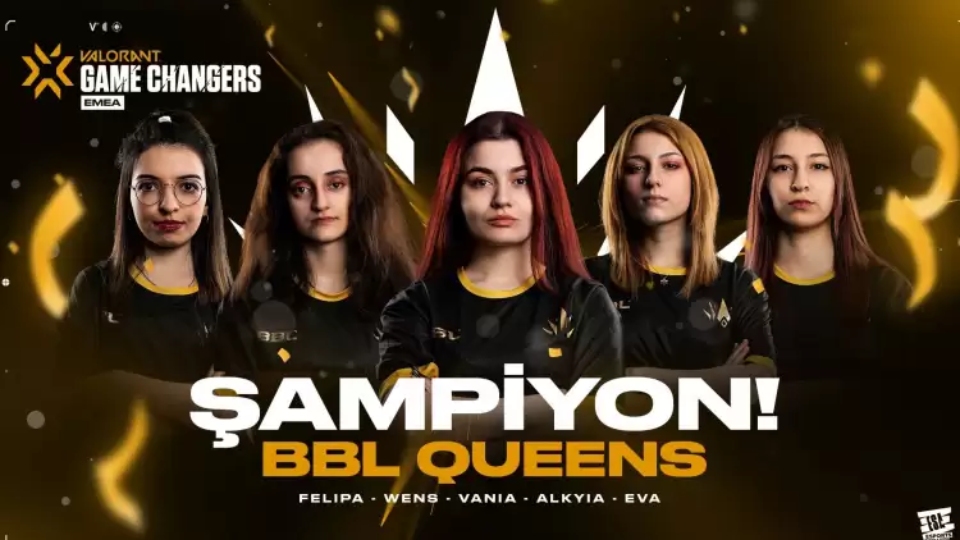 BBL Queens Game Changers EMEA Series III'te namağlup şampiyon