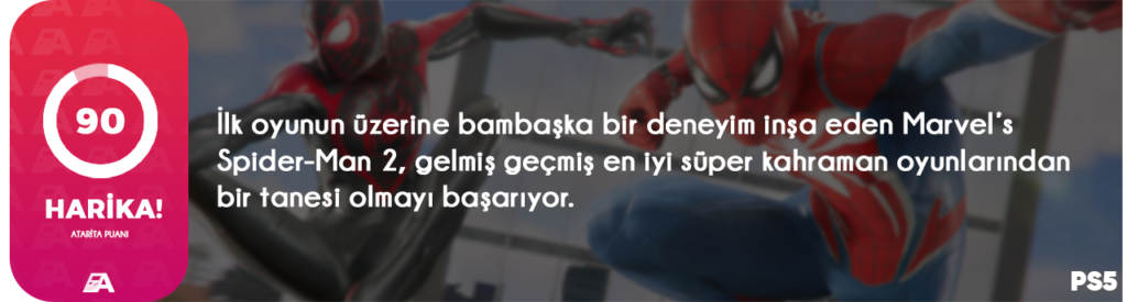 Marvel's Spider-Man 2 - İnceleme