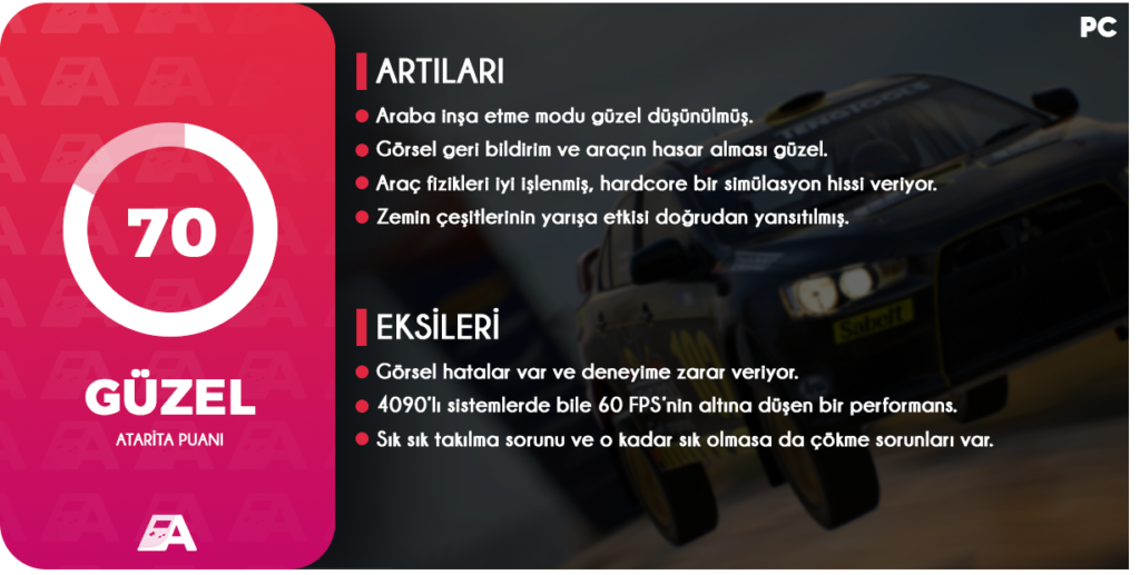 EA Sports WRC İnceleme