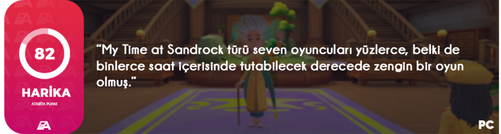 My Time at Sandrock inceleme içeriğimizde sizlerle bu ferahlatan oyunun ayrıntılarını irdeliyor ve nihai puanını veriyoruz.