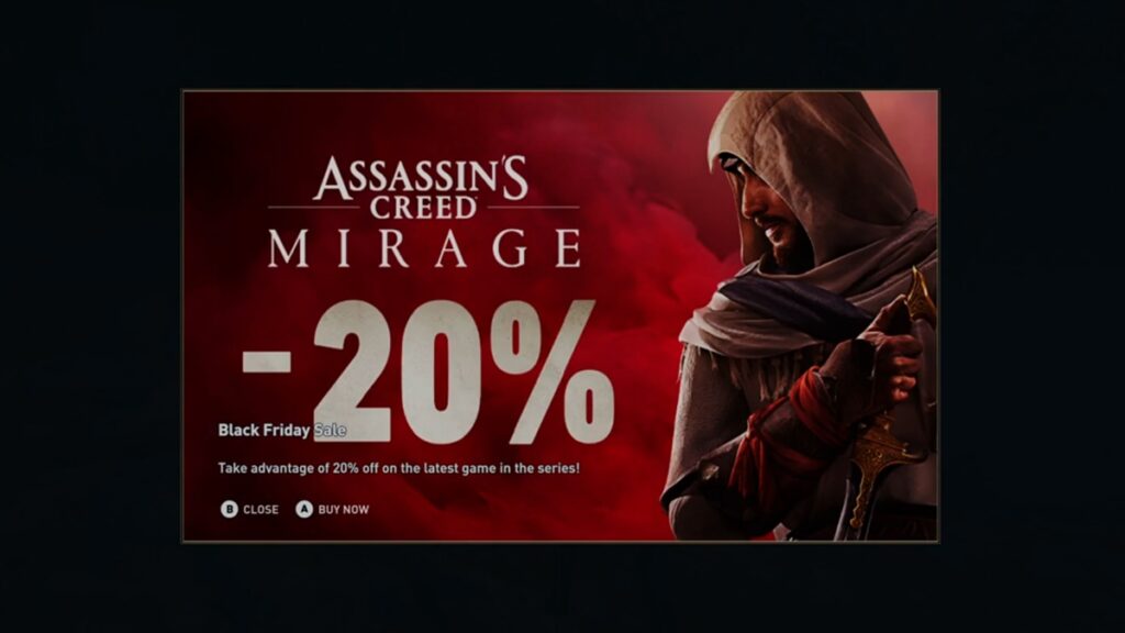 Assassin's Creed içerisinde karşısına reklam çıkan kullanıcı videoyu Reddit'te paylaştı
