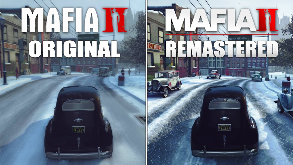 Mafia 2 vs Definitive Edition karşılaştırması.