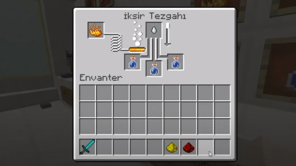 Minecraft iksir yapımı rehberi