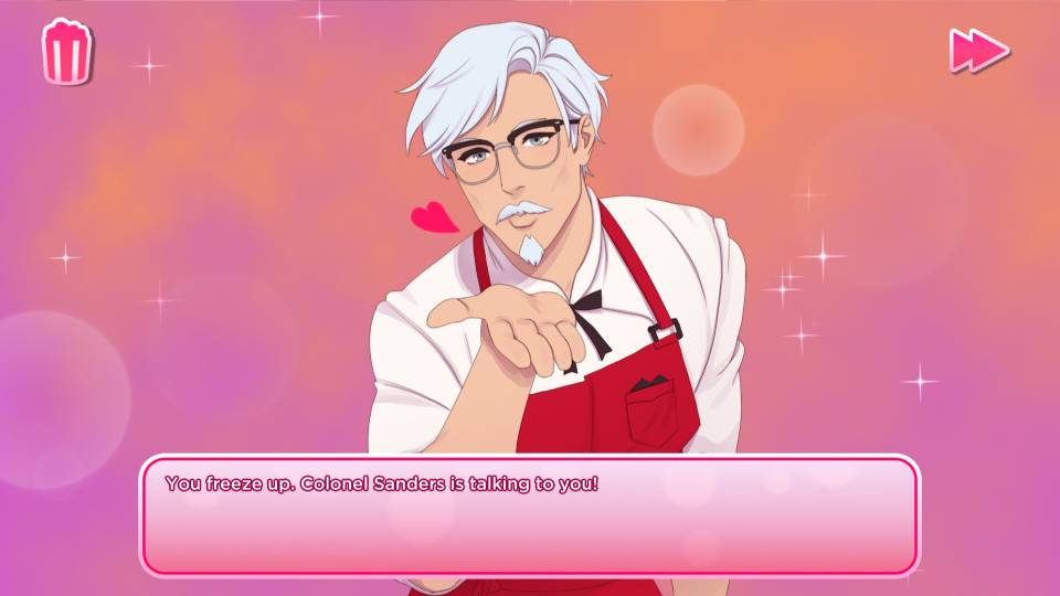 I Love You, Colonel Sanders! A Finger Lickin’ Good Dating Simulator