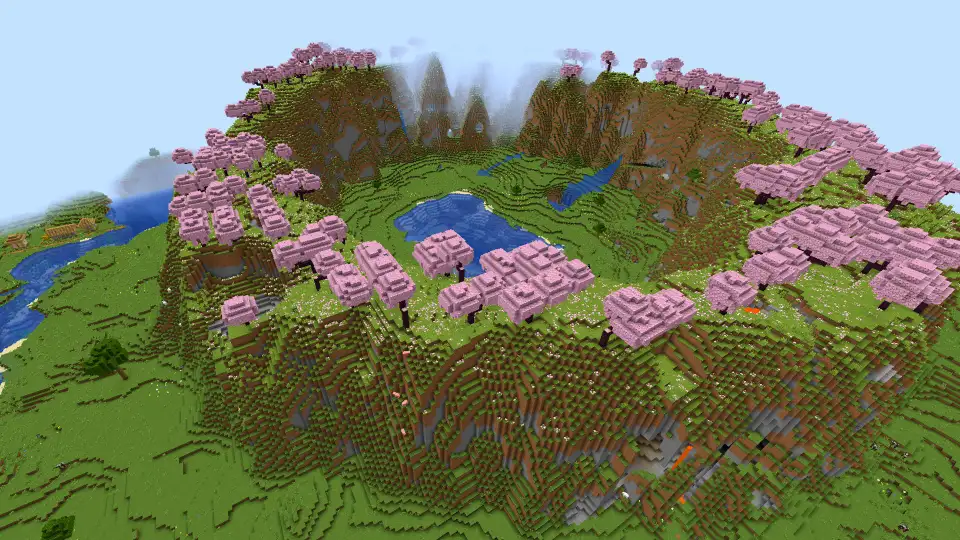 Minecraft Kiraz Ağacı Biyomu Seed Kodu