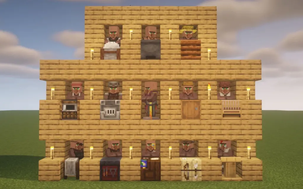 Minecraft Köylü Meslek Değiştirme