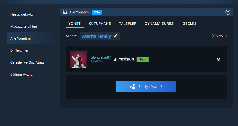 Steam Aileleri oyun paylaşma rehberi