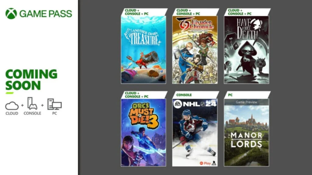 Xbox Game Pass eklenecek oyunlar Nisan 2024