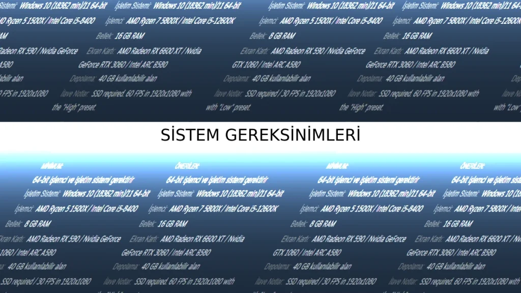 Video Oyunlarında Optimizasyon: Performans Sorunları Neden Oluyor? Oyunlarda sistem gereksinimleri, performansın optimize edildiği bileşenlerin listesini temsil eder.