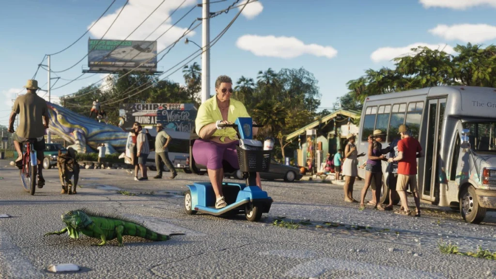 GTA 6 İçin Take-Two CEO'sundan Çarpıcı Açıklamalar Geldi Grand Theft Auto 6'dan bir ekran görüntüsü.