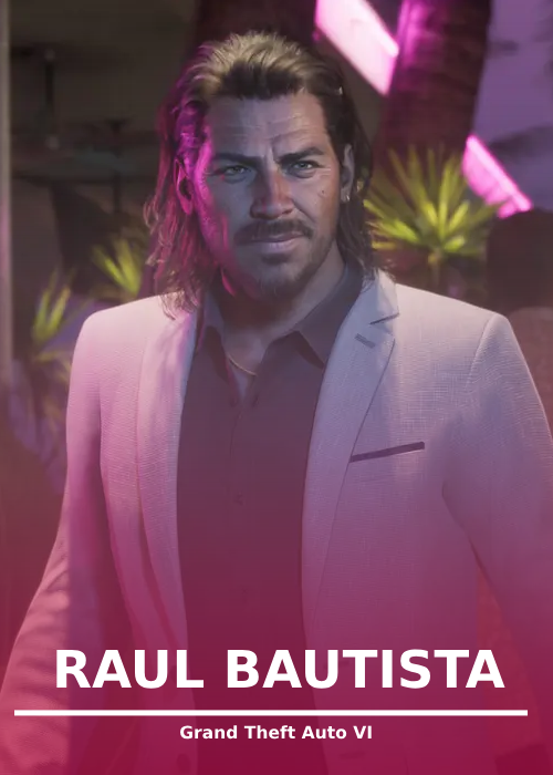 GTA 6 Karakterleri: Şimdiye Kadar Gördüğümüz Herkes GTA 6 Karakterleri - Raul Bautista