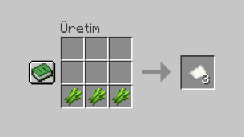 Minecraft Kağıt Yapımı Rehberi: Nasıl Üretilir ve Nerelerde Kullanılır? Minecraft'ta yapabileceğimiz birçok şey bulunuyor. Bunların arasında kağıt yapma seçeneği de mevcut. Peki Minecraft kağıt yapımı için ne gerekiyor ve nasıl yapılıyor? Bu soruyu merak eden okurlarımız için detaylı bir rehber hazırladık. Bu rehberde, kağıt nasıl üretilir ve nerelerde kullanılır gibi detaylara değindik. Gelin lafı daha da uzatmadan Minecraft kağıt yapımı işlemine tüm detaylarıyla göz atalım.