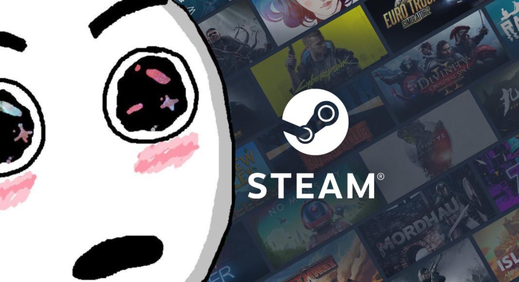 Steam başarımlarında kendini kaptıran masum bir gamer
