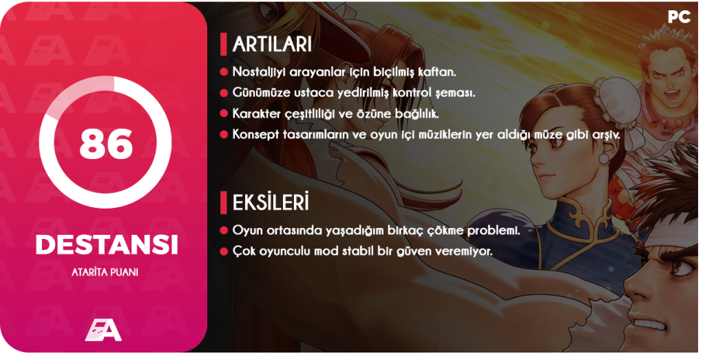 Capcom Fighting Collection 2 İnceleme Capcom Fighting Collection 2'nin PC inceleme kopyası, Capcom tarafından Atarita'ya gönderilmiştir.