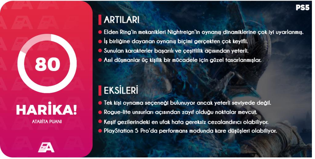 Elden Ring Nightreign İnceleme Elden Ring Nightreign - Nihai İnceleme Puanı