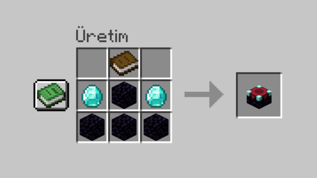 Minecraft Büyü Masası Yapımı