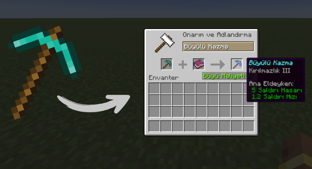 Minecraft En İyi Kazma Büyüleri Nedir?