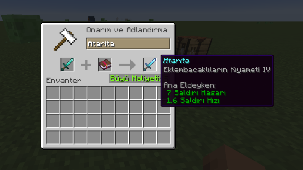 Minecraft'ta eşyalarımızı güçlendirmek için birkaç yol bulunuyor. Bu yollardan biri de büyüler. Biz de bugün sizlere savaş arenasındaki en büyük yardımcınız olan kılıçlar için bir büyü rehberi hazırladık. Minecraft en iyi kılıç büyüleri hakkında tüm detayları sizler için derledik. Gelin lafı daha da uzatmadan Minecraft en iyi kılıç büyüleri hangileri bir göz atalım.