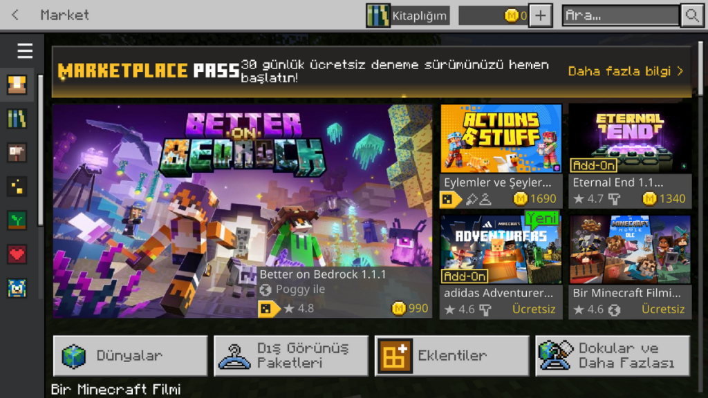 Minecraft RTX Açma Nasıl Yapılır? Tüm Detaylarıyla Anlattık! Minecraft her ne kadar tatlı grafiklere sahip olsa da gerçekçilikten bir hayli uzak. Zaten bu oyunun amacı da bu değil. Yine de bu amaca yaklaşmayı amaçlayan bazı özelliklar var. Bunlardan birisi de RTX teknolojisi. Peki Minecraft RTX açma işlemi nasıl yapılır ve ne gibi farklar vardır. Gelin tüm detaylarıyla birlikte bu işlemin nasıl yapıldığına ve ne işe yaradığına değinelim.