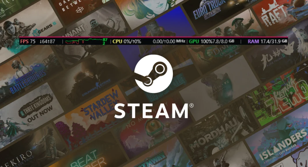 Steam FPS sayacı artık 