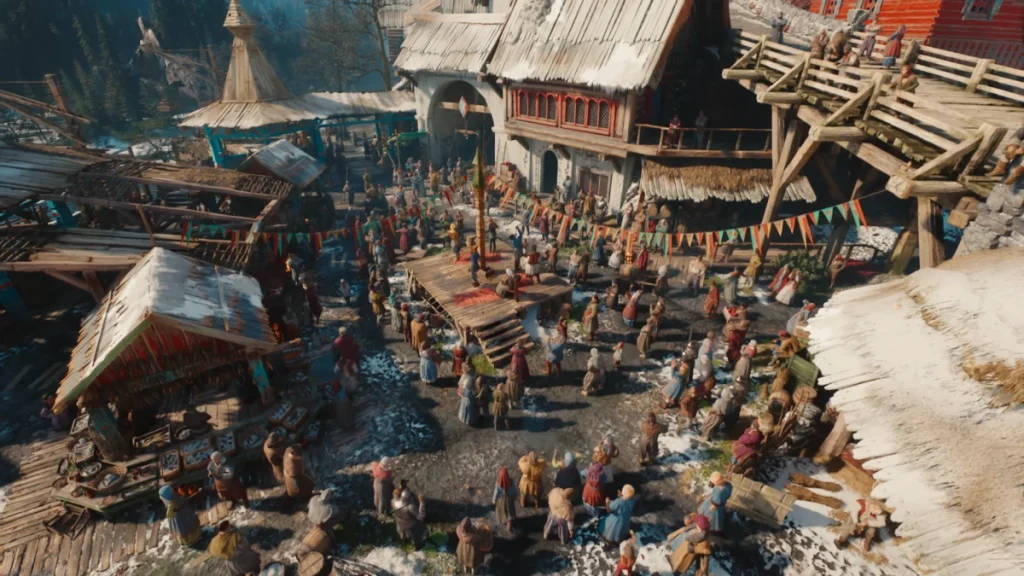 The Witcher 4 Teknoloji Demosu: Ne Anlatıyor ve Neleri Not Etmeliyiz? İşi şova dökerek bir ekran dolusu NPC göstermişlerdi.