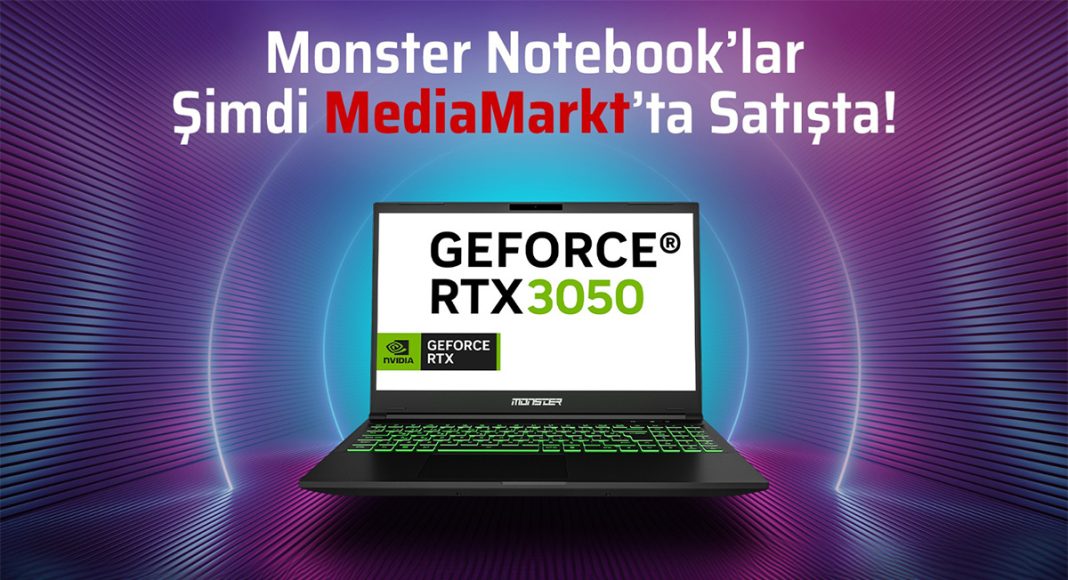 Monster Notebook Ürünleri Şimdi MediaMarkt'ta!