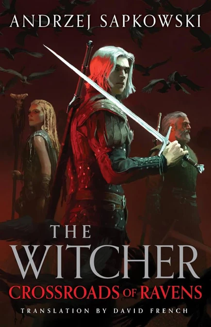 The Witcher Crossroads of Ravens kitap kapağı.