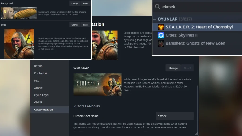 Steam güncellemesi