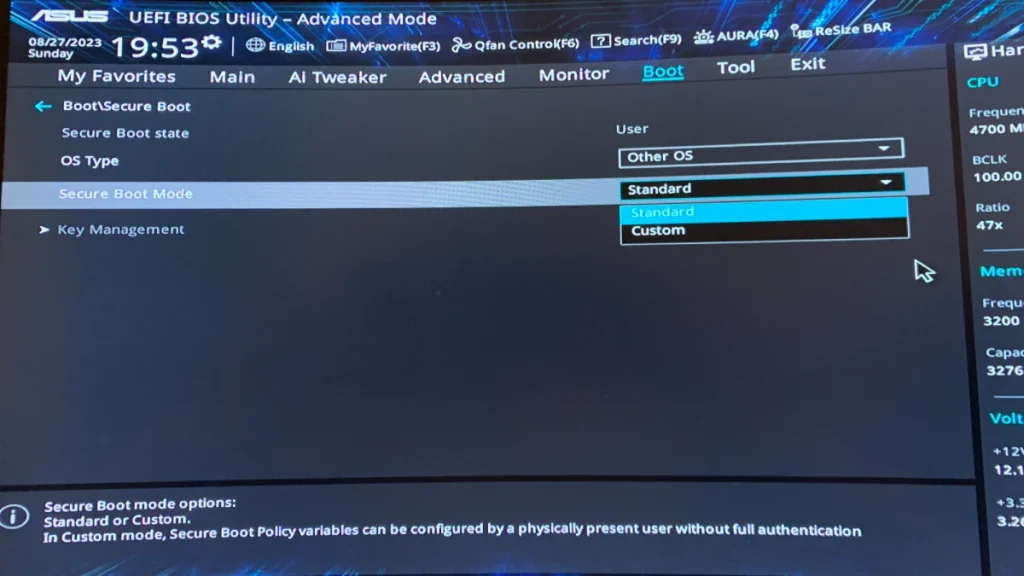 Secure Boot açma nasıl yapılır?