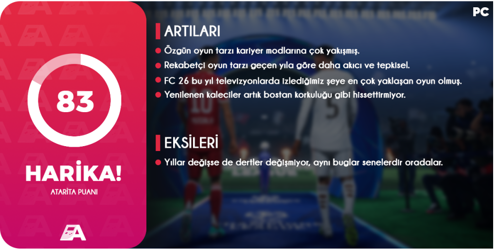 FC 26 İnceleme
